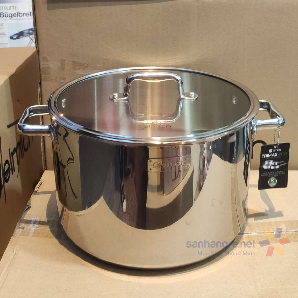 Nồi luộc gà inox liền khối Elmich Trimax ECO EL-3997 size 28cm