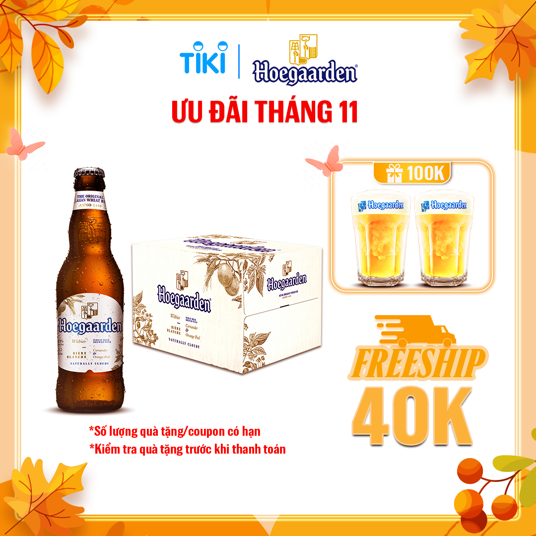 Thùng 24 Chai Bia Hoegaarden