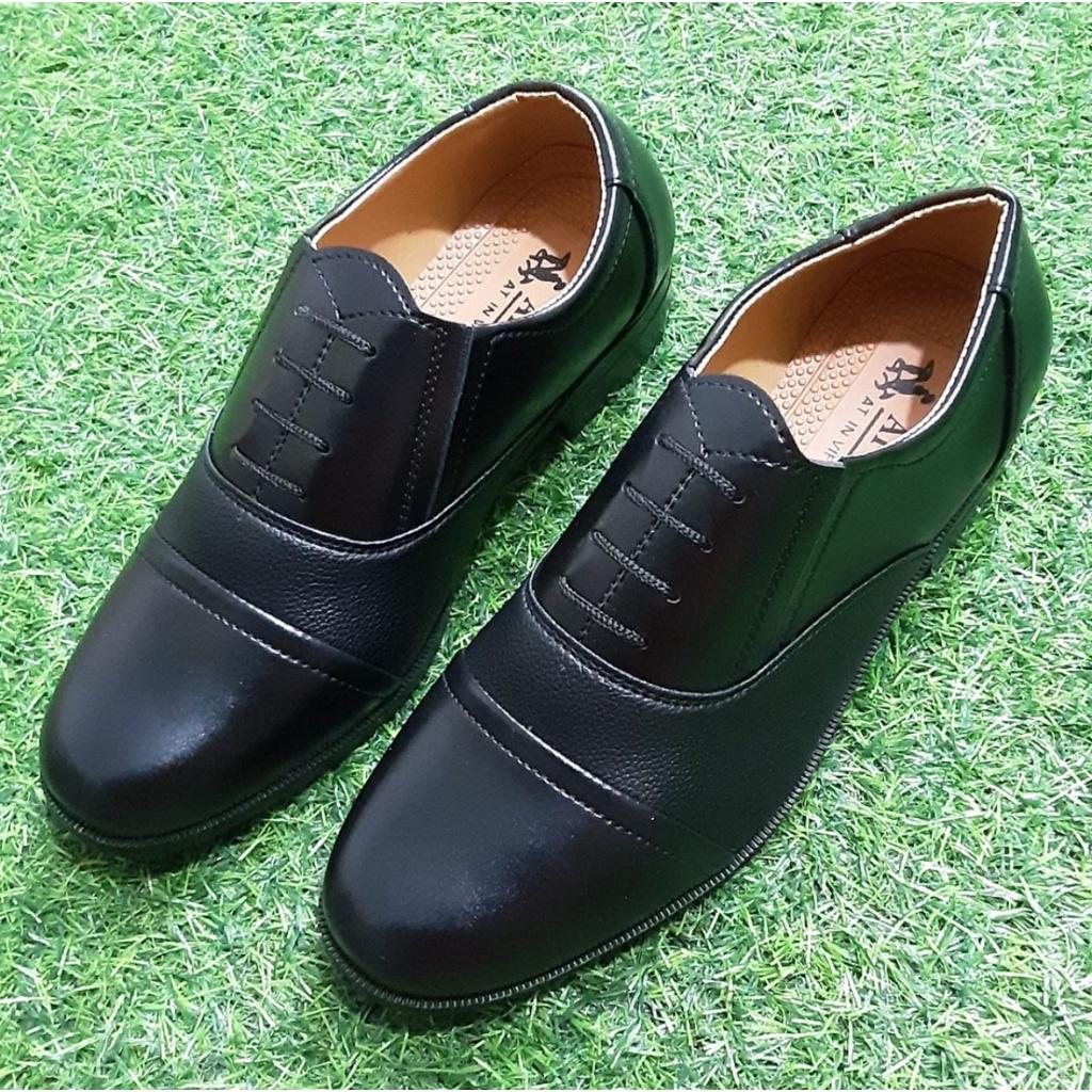 Giày da nam,đế cao su dẻo , chỉ may full đế, chất liệu quai mền mềm, mang êm chân, thoáng mát,size 38-44