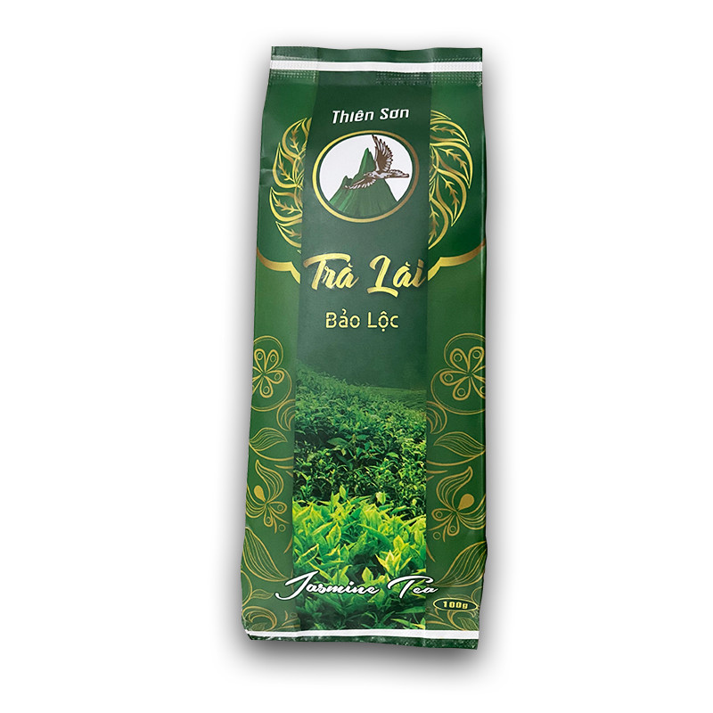 Set 10 Gói Trà Thiên Sơn Ướp Hoa Lài Bảo Lộc (100gr/ Gói) 