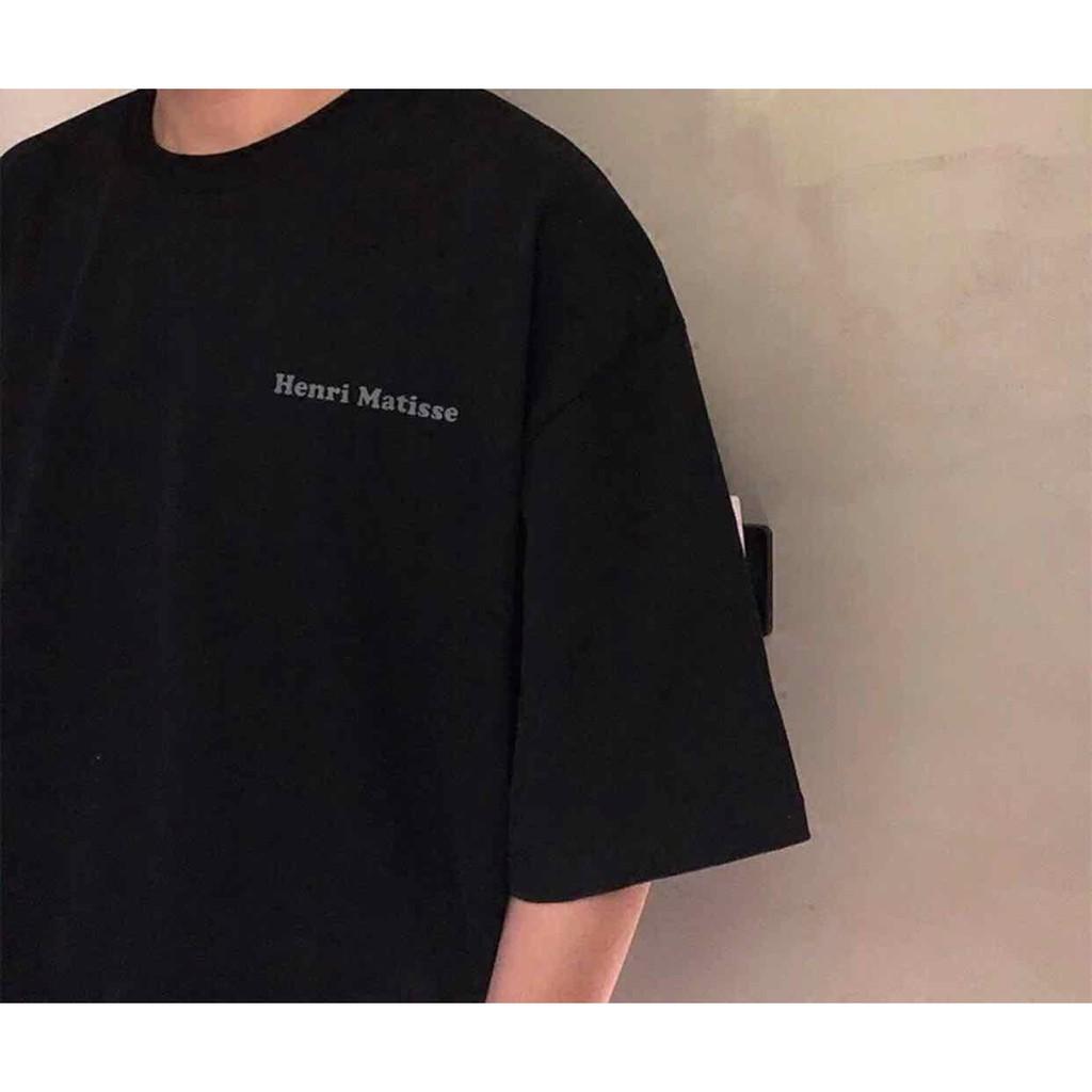ÁO THUN ÁO PHÔNG TAY LỠ UNISEX NAM NỮ HENRI 2 MÀU THE 1992