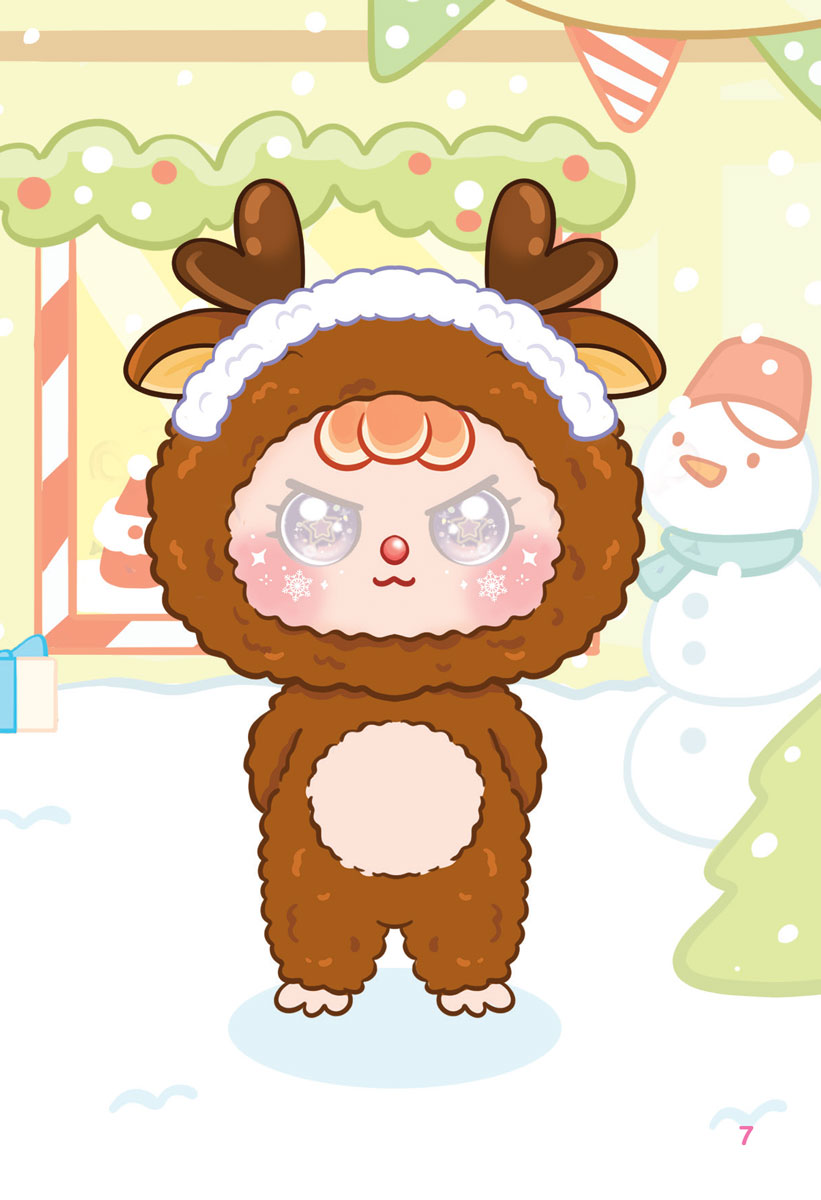 Mini Fashion - Baby Three (100+ Stickers Dễ Thương) - MEGA