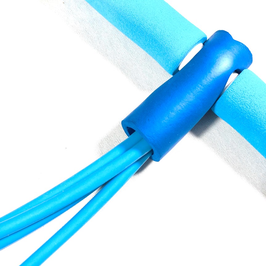 Dây kéo đàn hồi 4 ống cao su tập thể dục