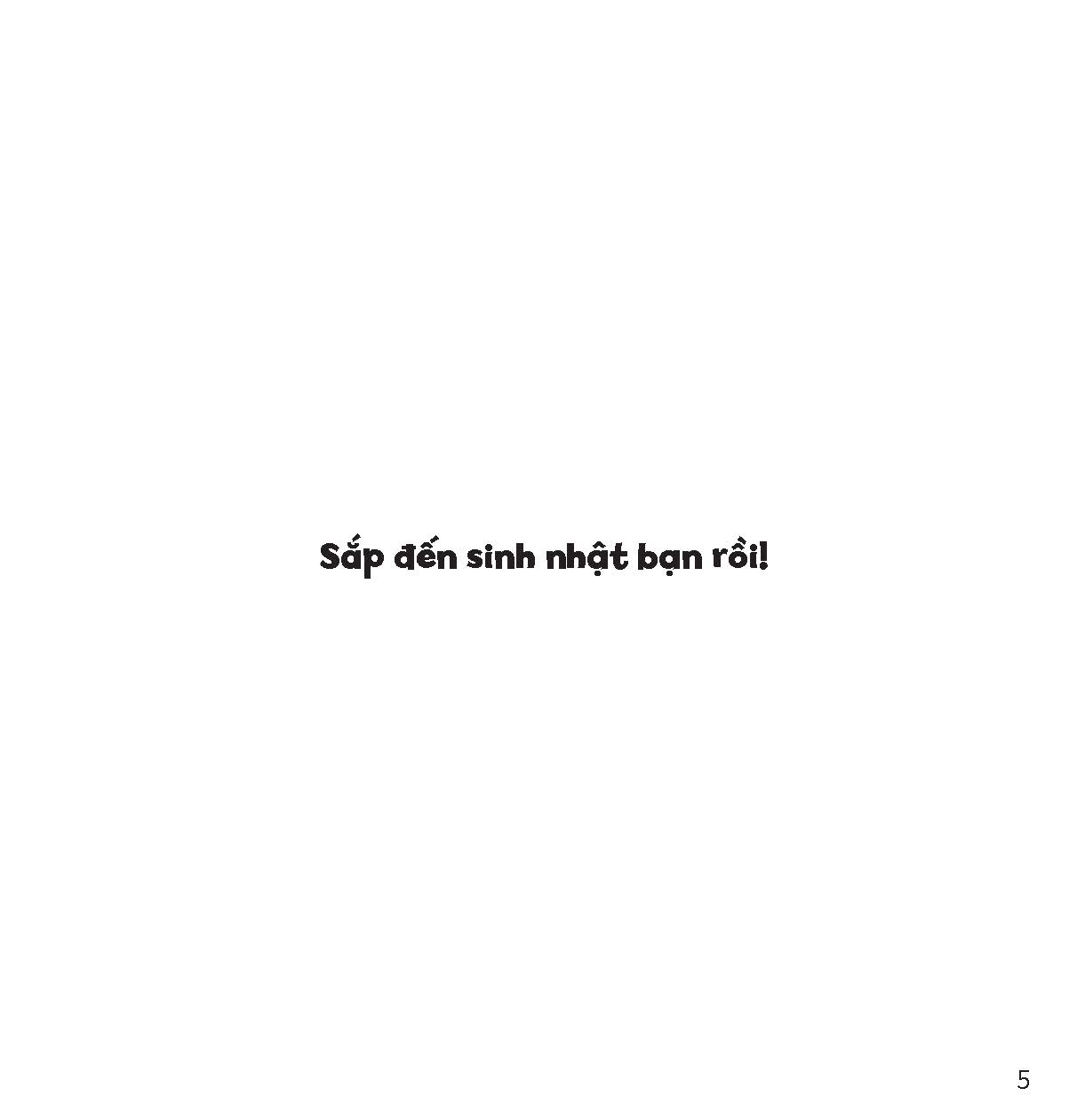 Mừng sinh nhật - Tủ sách Ehon cho bé