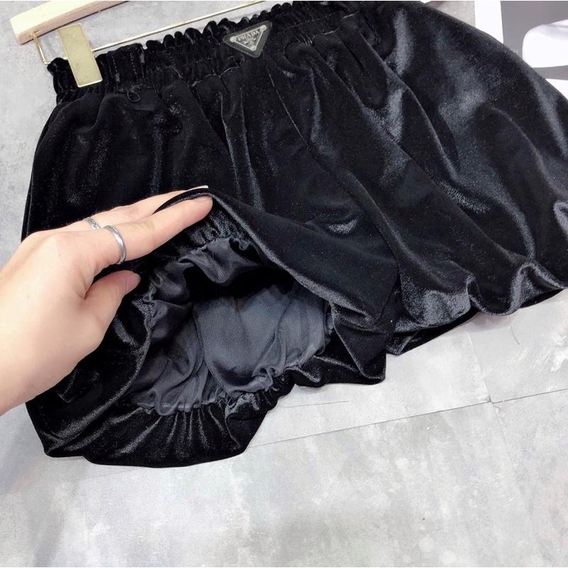 Quần Bom Nhung Kèm Tang 2 Lớp Cá Tính Có Ảnh Thật Kèm Video