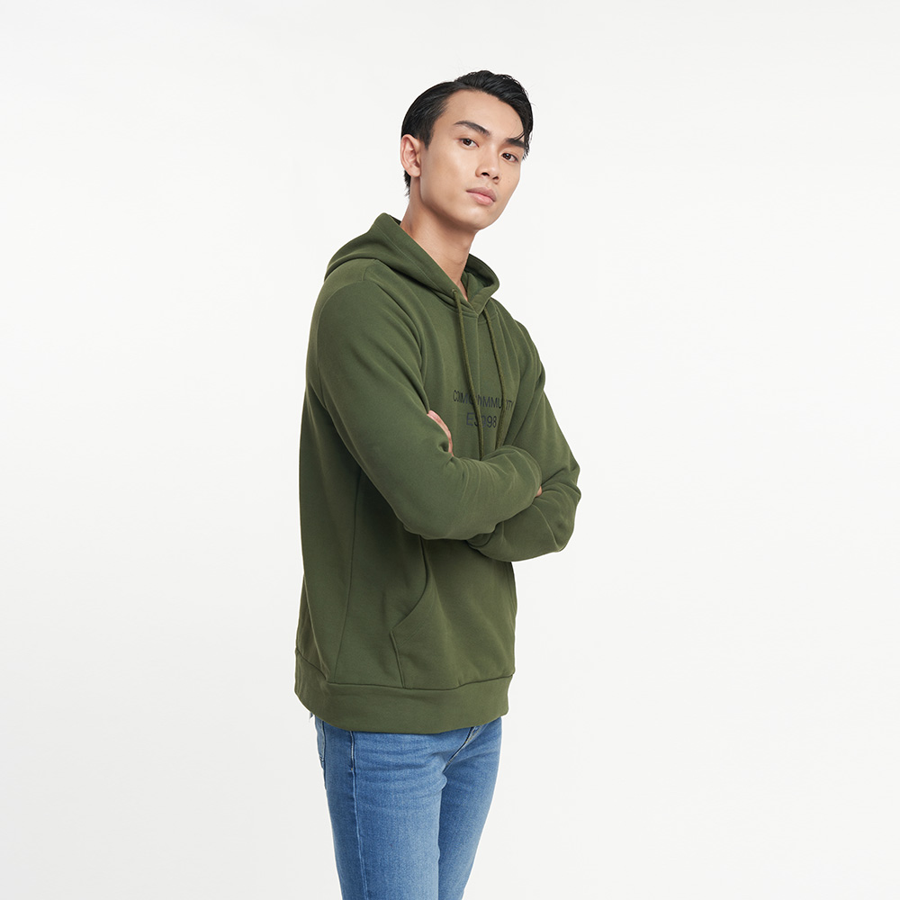 NINOMAXX Áo hoodies Nam cotton tay dài 2210012