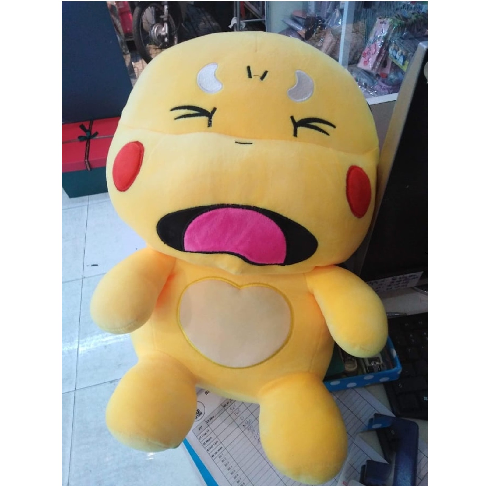 Thú bông Qoobee lông mịn ngồi