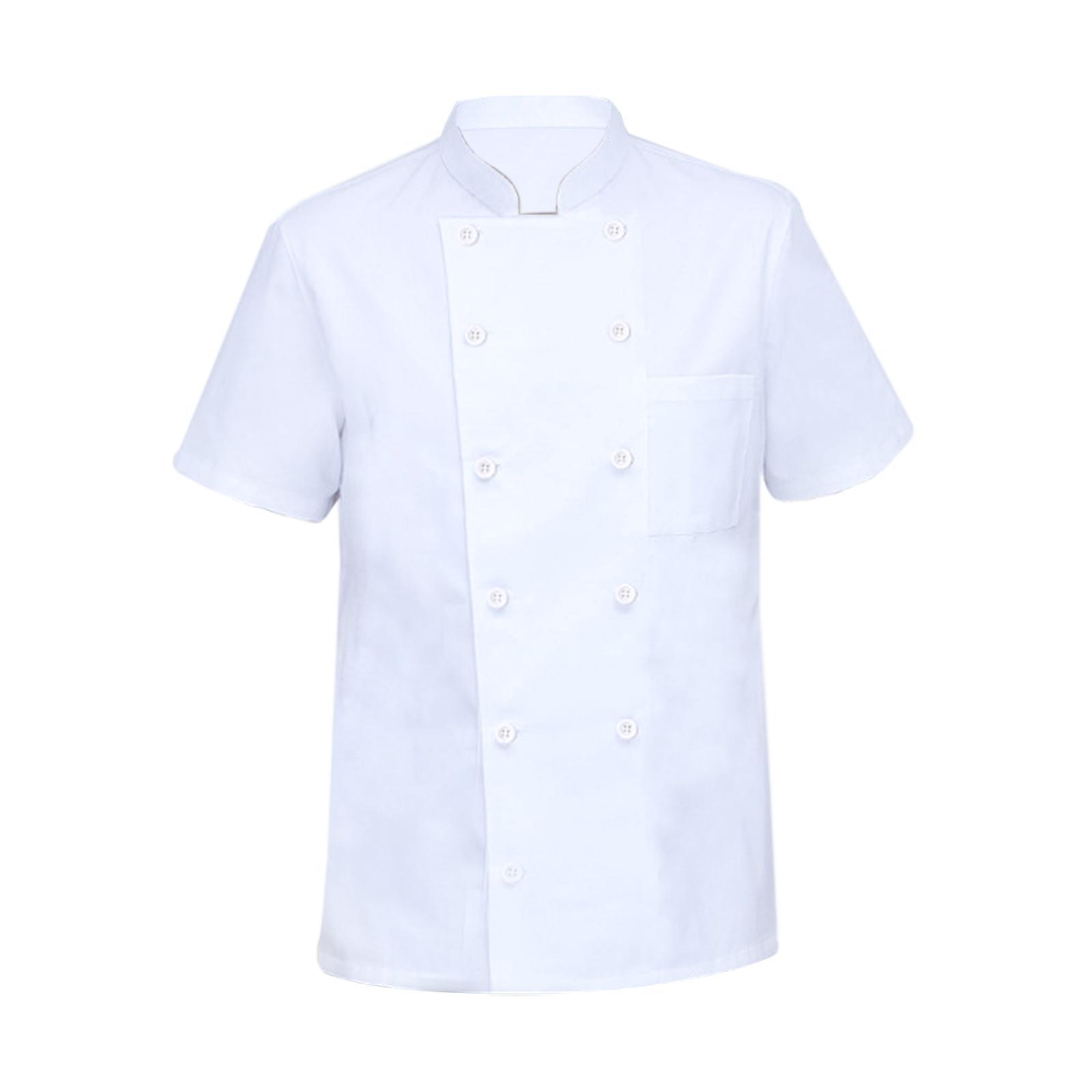 Universal Chef Clothes Cotton Uniform Lightweight for Cooking