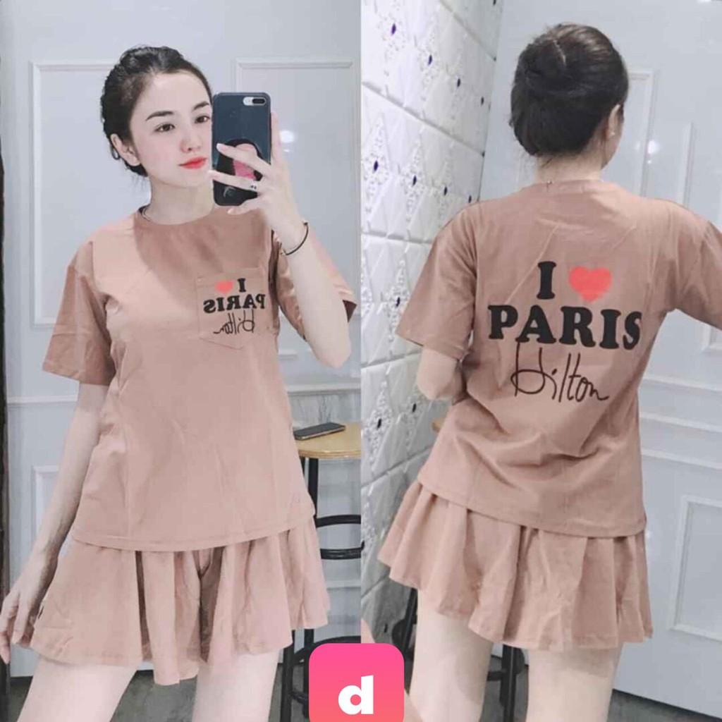 Set bộ đùi mặc nhà nhiều màu xinh xắn dễ thương dành cho quý cô / CÓ SIZE XXL