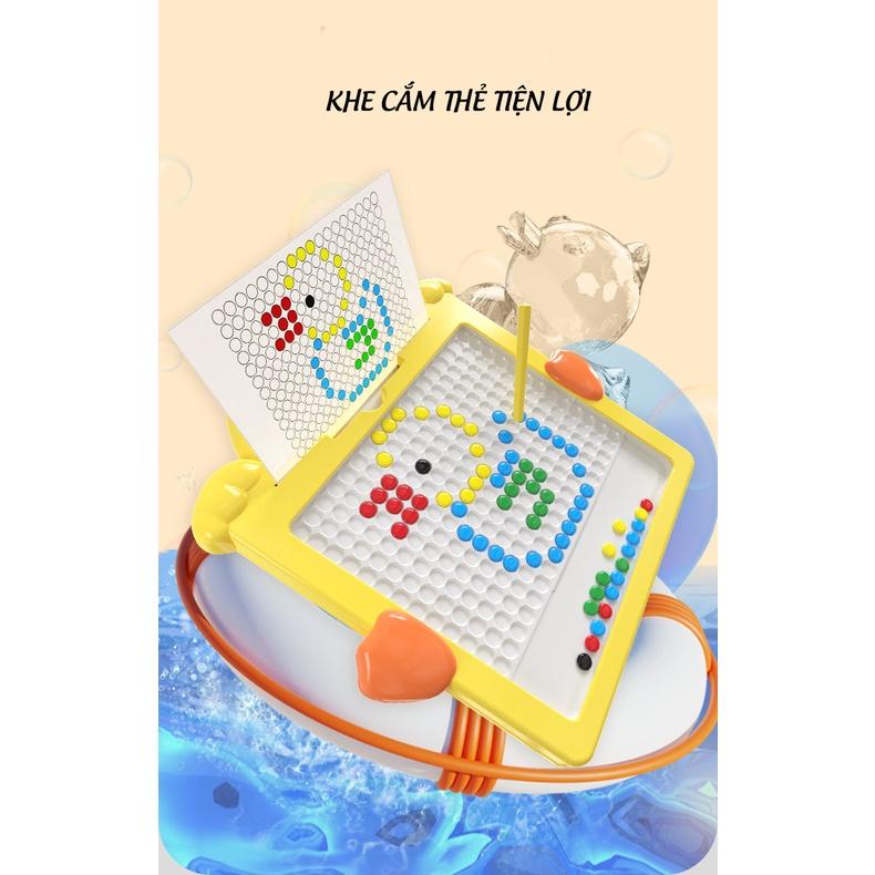 BẢNG VẼ NAM CHÂM, XẾP HÌNH HẠT NAM CHÂM THẾ HỆ MỚI CÓ BÚT TỪ TÍNH MAGNETIC DOT DRAWING BOARD