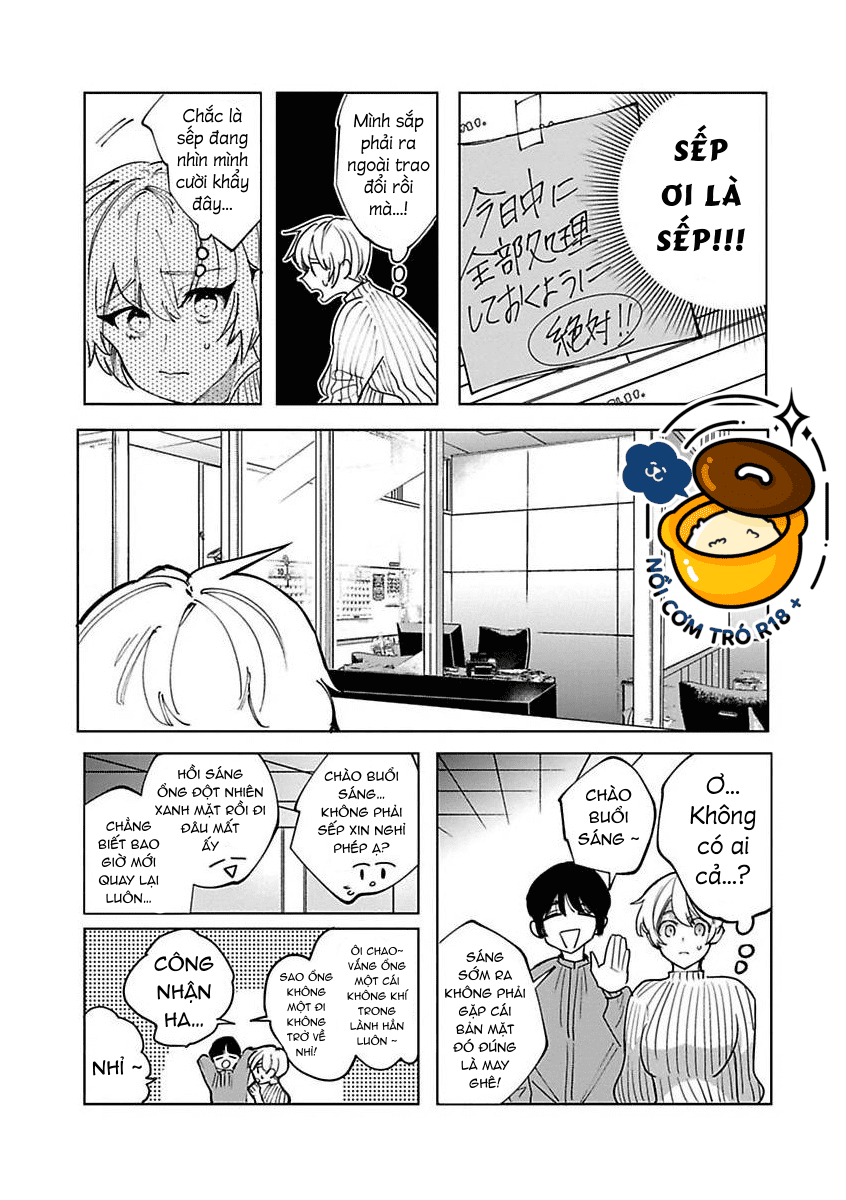 hậu bối yandere muốn cứu vớt ''nô lệ của tư bản'' chapter 4.1 10