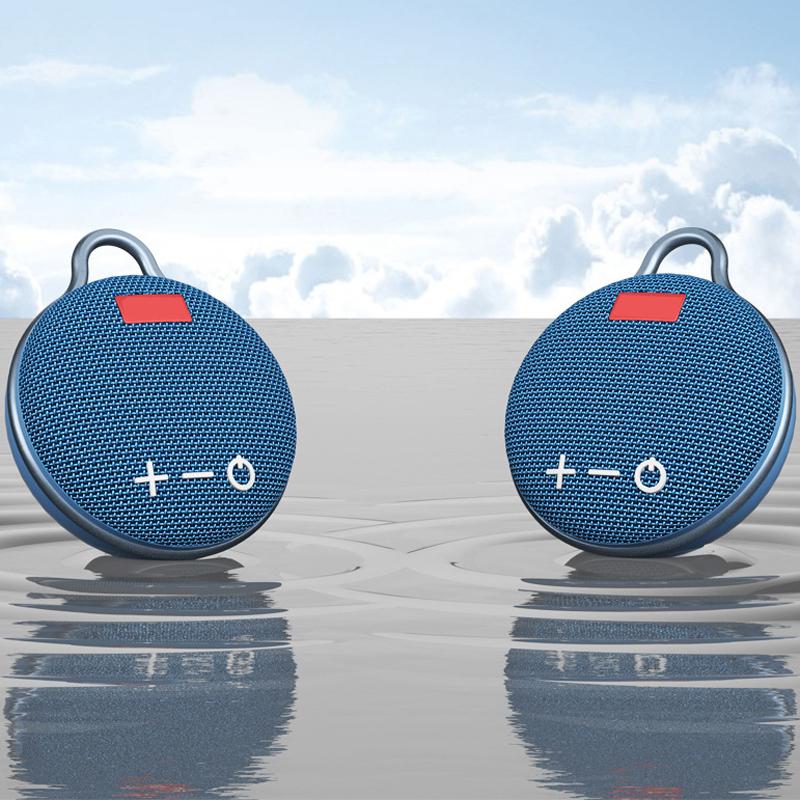 Ipx7 loa tắm không thấm nước không dây bluetooth ngoài trời di động di động di động mini loa nhỏ cho bữa tiệc cắm trại bãi biển Color: Red