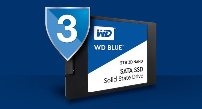 Ổ Cứng SSD WD Blue 3D NAND 250GB WD S250G2B0A (2.5 inch) - Hàng Chính Hãng