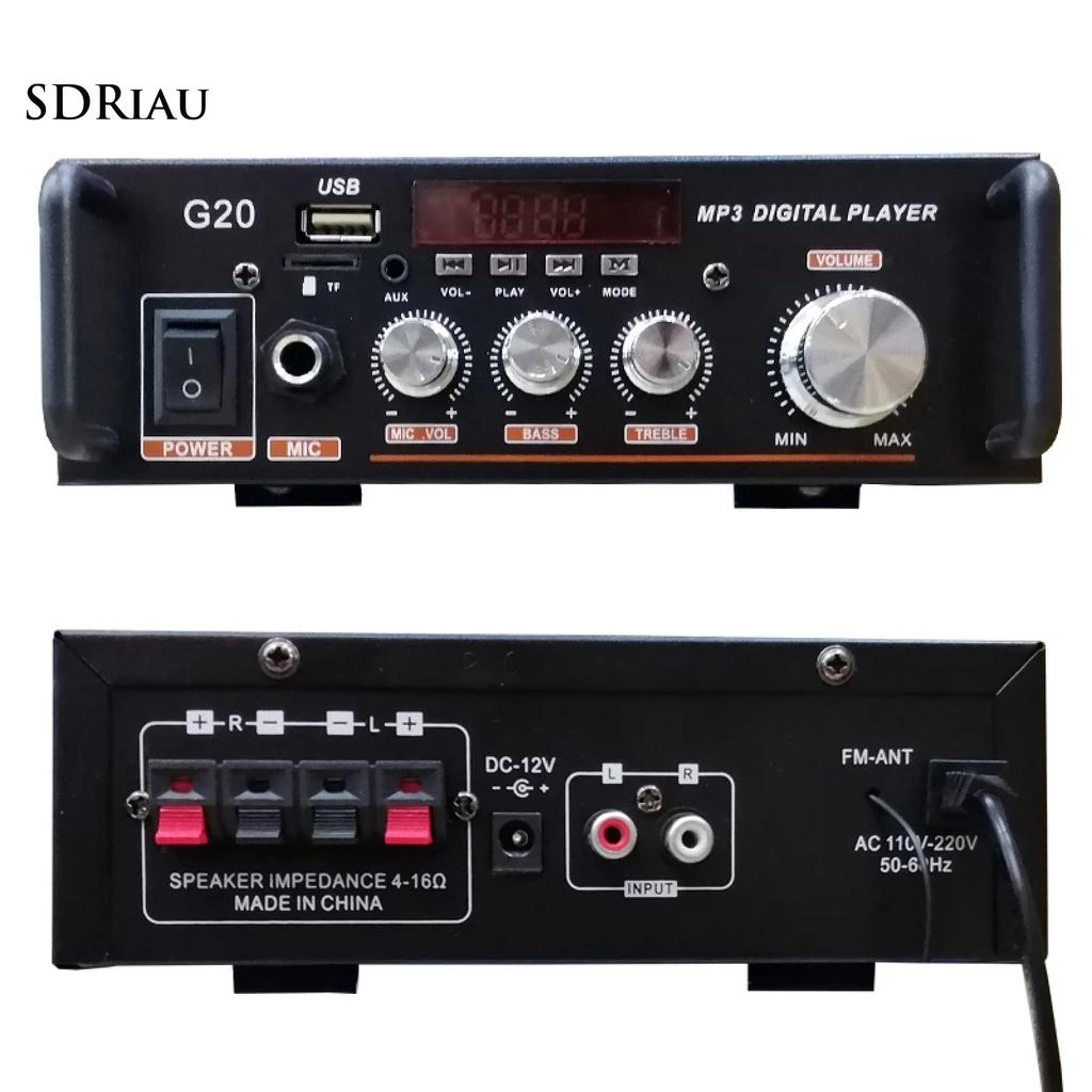 PEMG Wireless Bluetooth-compatible Amplifier Car Wireless Digital Amplifier Remote Control for Car