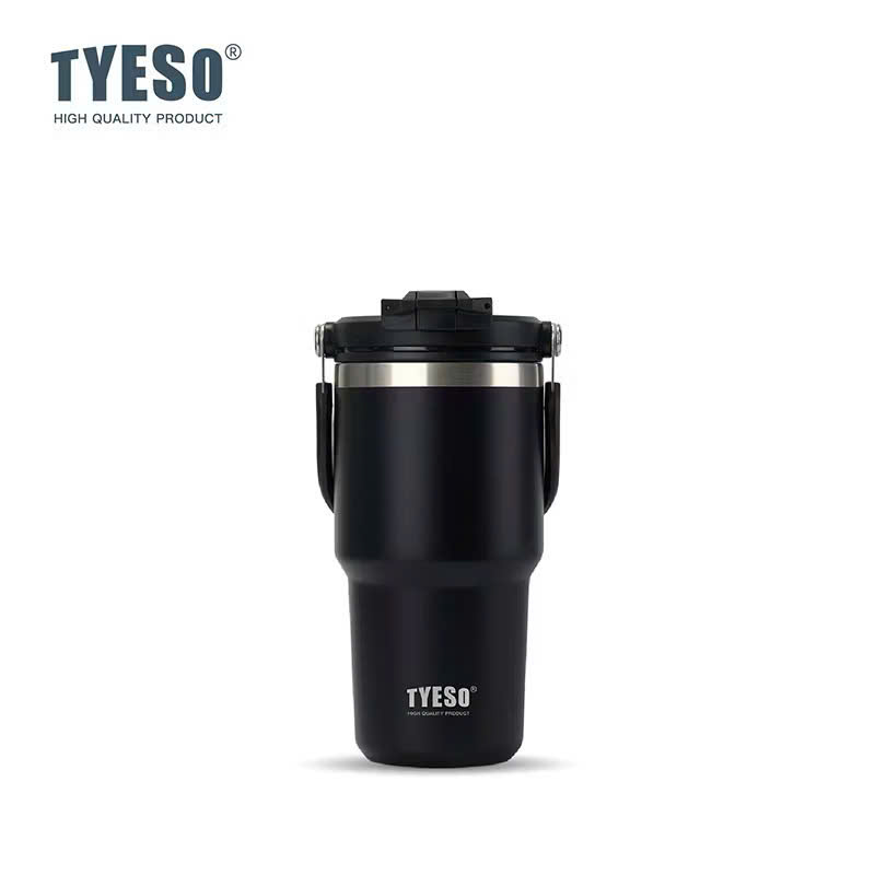 Cốc giữ nhiệt TYESO bằng thép không gỉ 304 Giữ nhiệt 12 tiếng, nhiều loại dung tích - Hàng chính hãng