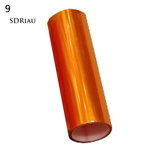 Set 2 cuộn nhãn dán lọc màu đèn pha xe ô tô độc đáo tiện dụng