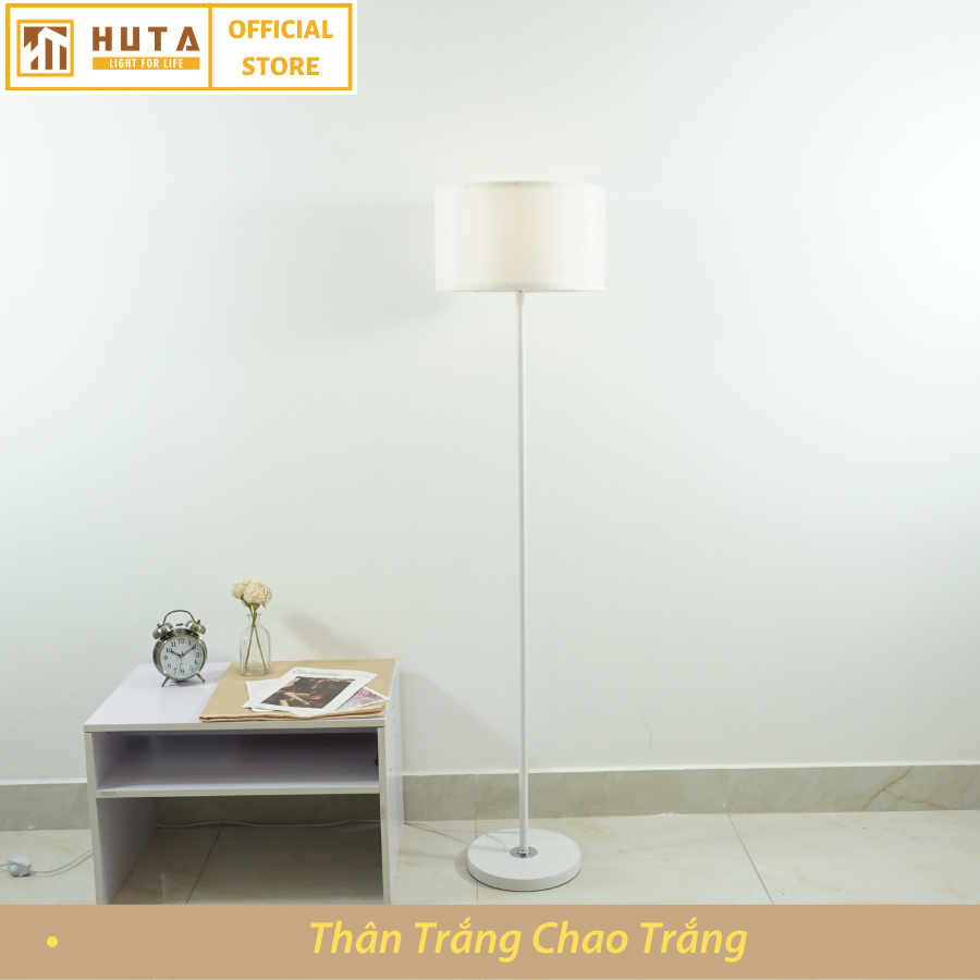 Đèn Cây Đứng HUTA KT4 Cao Cấp, Sang Trọng, Decor Trang Trí Phòng Ngủ, Sofa, Phòng Khách, Điều Chỉnh Độ Sáng, Bóng Led Ánh Sáng Vàng