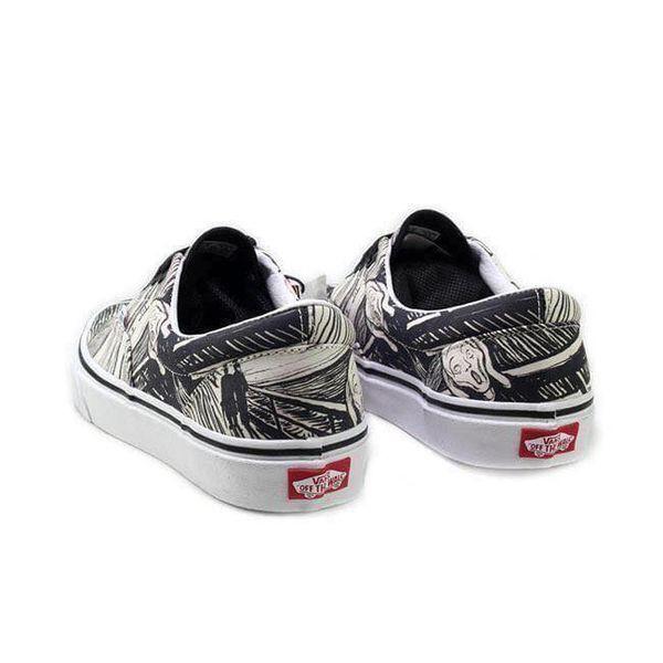 Giày Sneaker Vans Unisex phối tranh "The Scream" nghệ thuật - Vans UA Era MoMA - VN0A4BV41UB