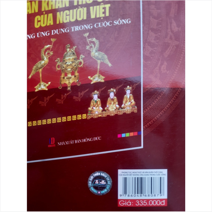 Sách Phong Tục Nghi Thức và Văn Khấn Thờ Cúng Của Người Việt - Những Ứng Dụng Trong Cuộc Sống - V931P