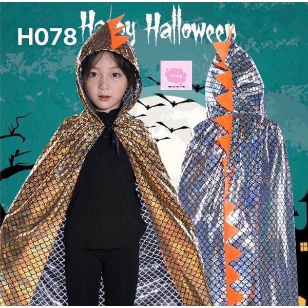 Đồ hóa trang halloween - áo choàng khủng long lấp lánh