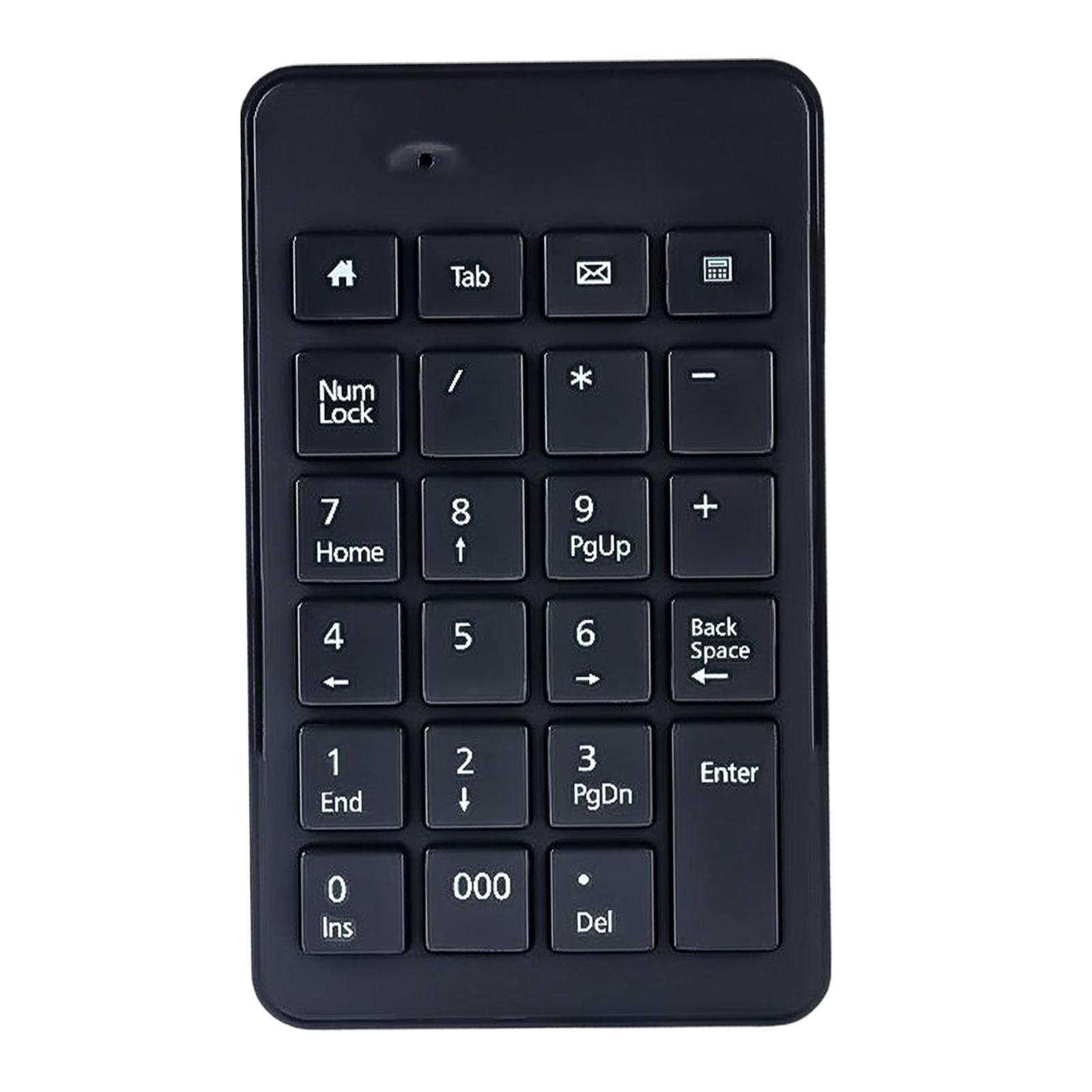 Non Slip Wireless Numeric Keypad 23Key Accounting for Computer Laptop PC