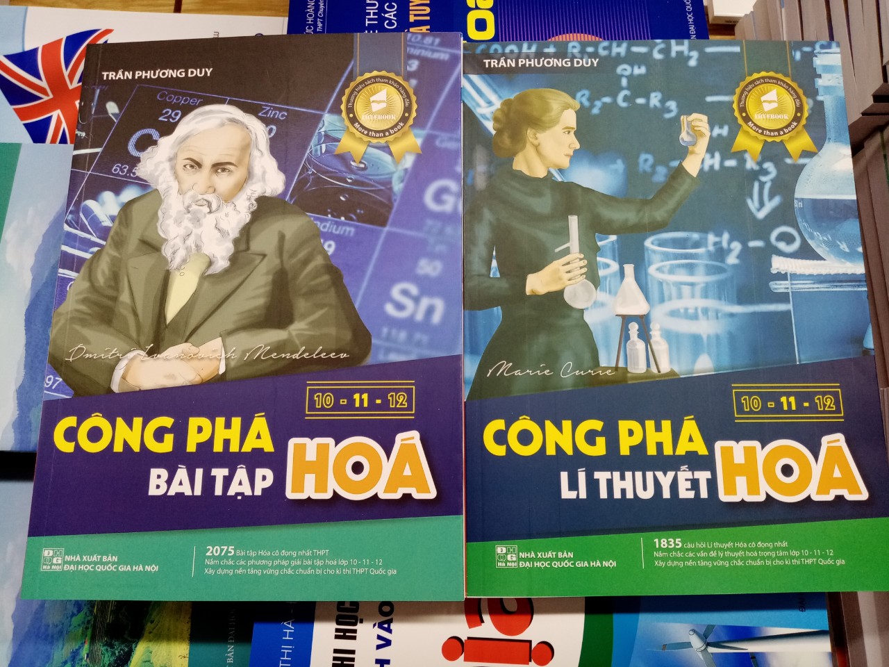 Combo sách Công Phá Hóa Học Lớp 10-11-12 (Lý thuyết + Bài tập)