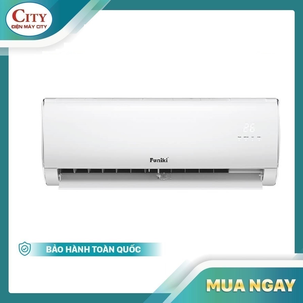 Điều hòa Funiki 2 chiều 9000BTU HSH10TMU - Hàng Chính Hãng - Chỉ Giao Hà Nội