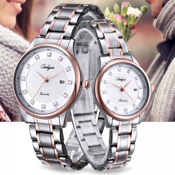 Đồng hồ Onlyou Nam 81062GE Dây thép không gỉ 39mm