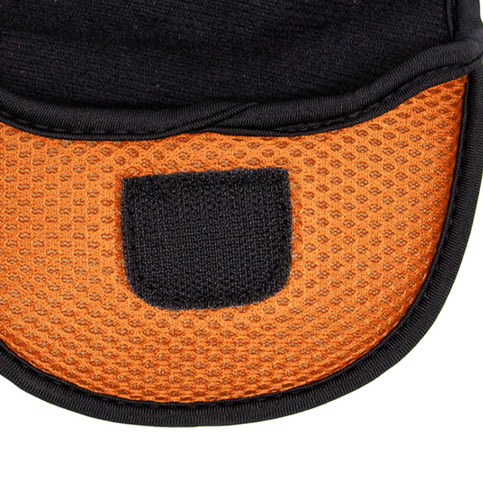 2pcs Nylon Mesh Golf Putter Mallet Head Cover Headcover Club Protector