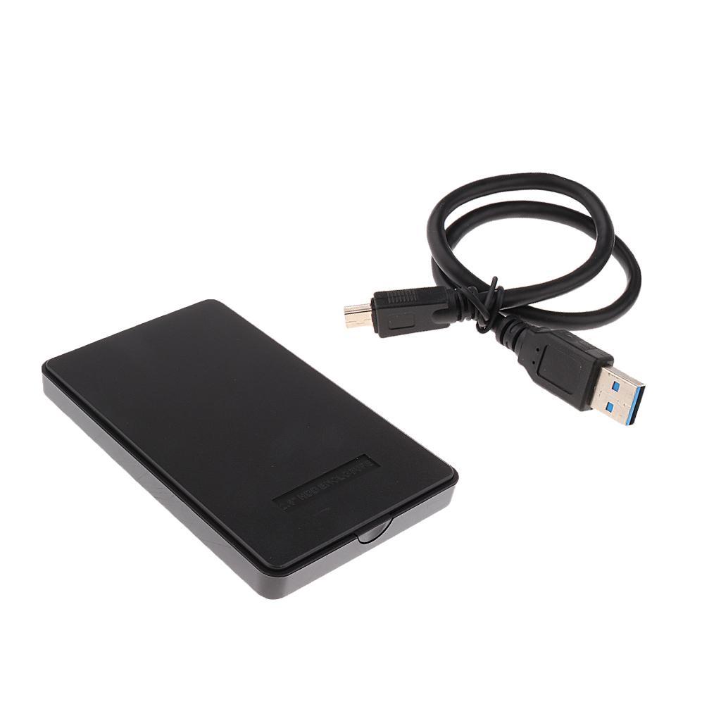 USB3.0 to SATA 2.5inch Tool Free Design SSD HDD Enclosure Disk Case