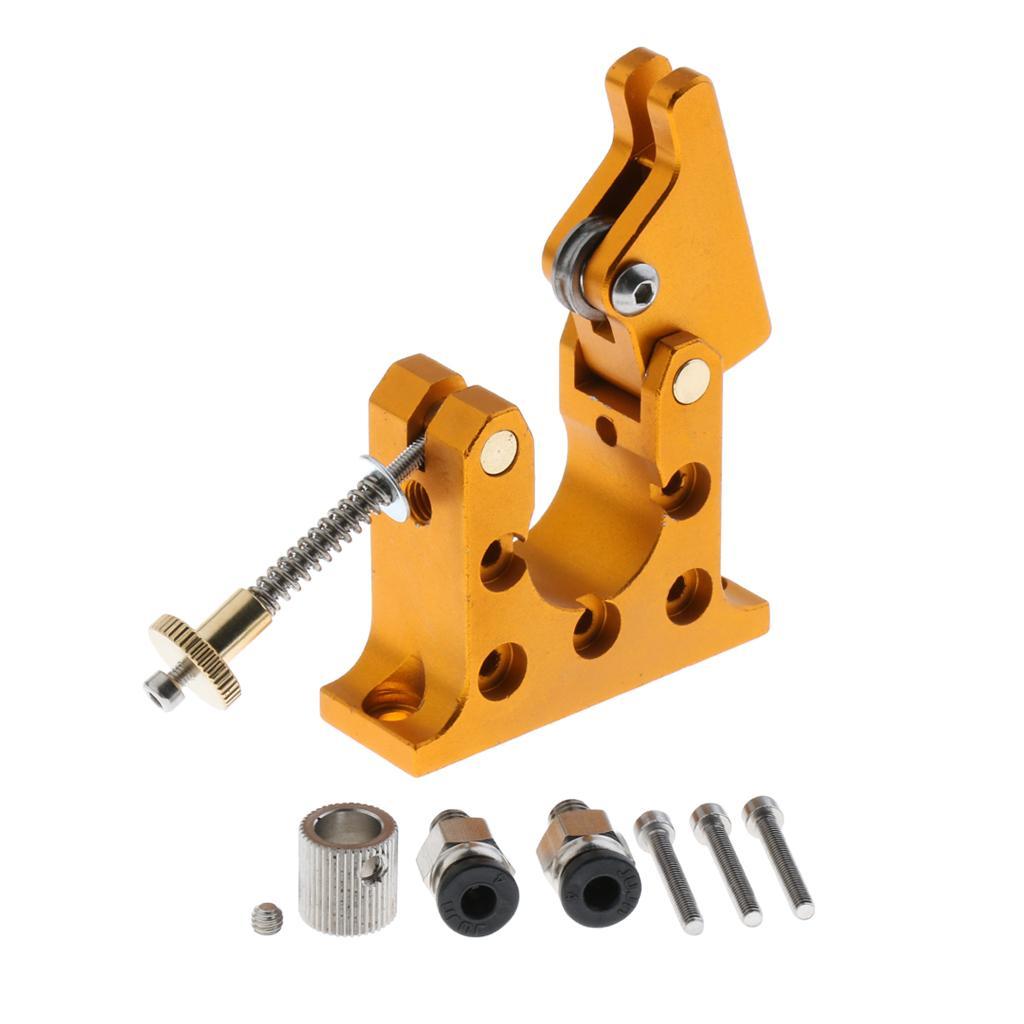 Aluminum Remote Extruder Left 5mm for 42 Stepping Motor 1.75mm 3D Printer