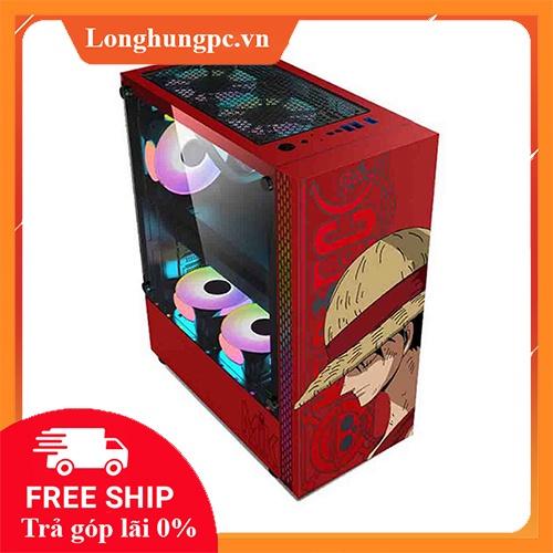 Vỏ Case MIK DT03 RED LUFFY( Mid Tower/ Màu Đỏ )