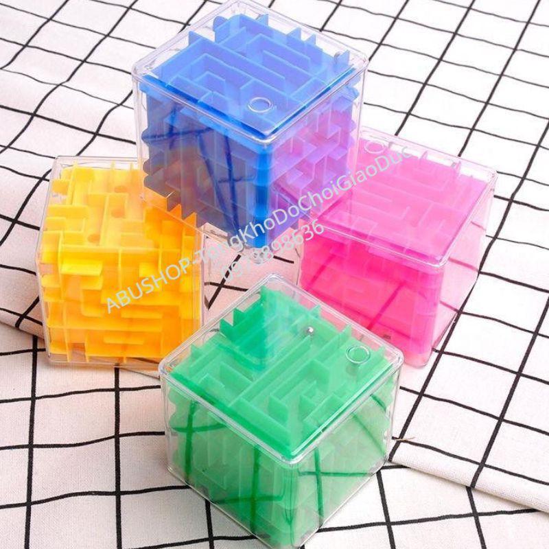 RUBIK đồ chơi trẻ em thông minh - Đồ chơi giảm stress Rubik mê cung trí tuệ cho bé và gia đình