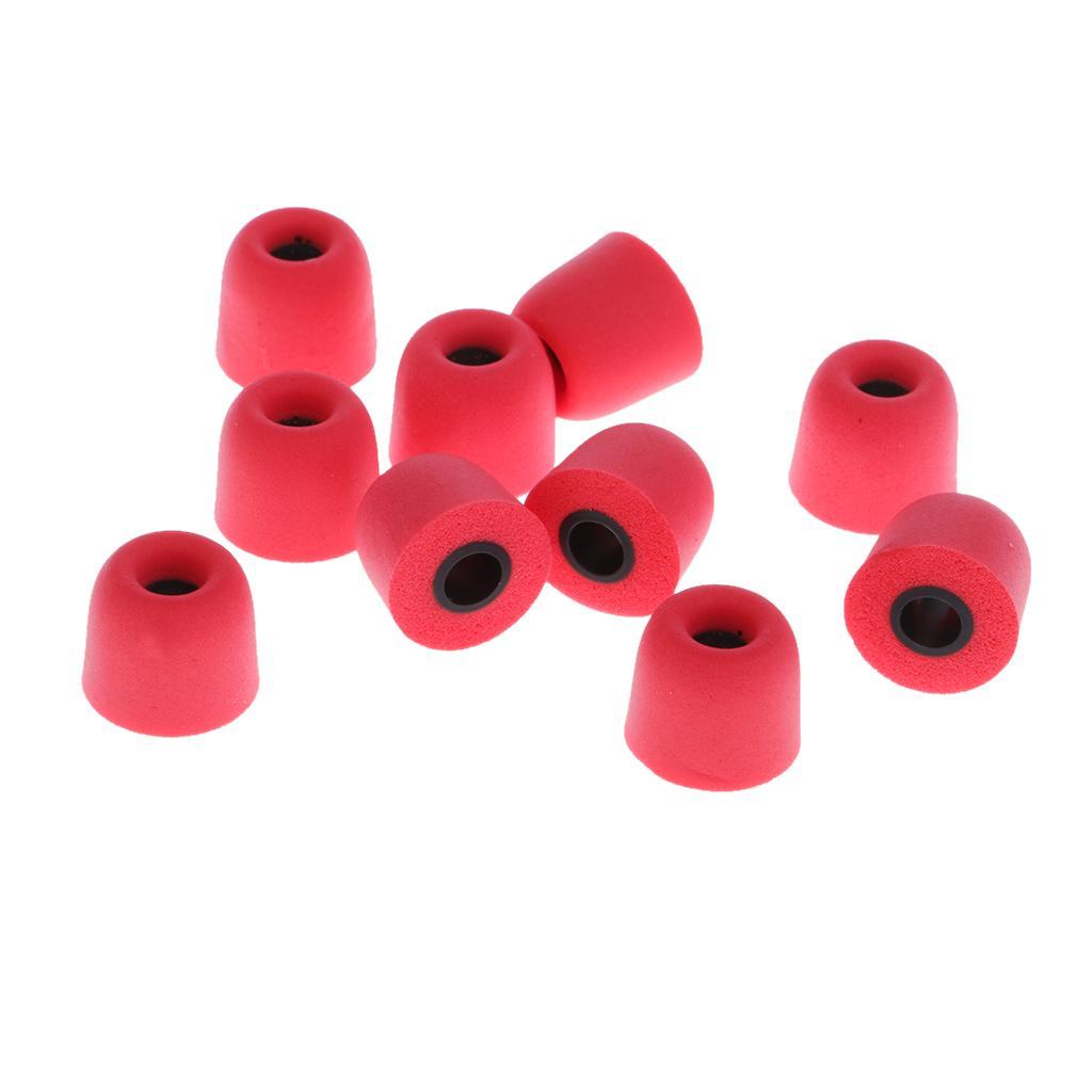 30 pcs 4.5mm Replacement Eartips Bud Earbud Memory Foam For Earphone