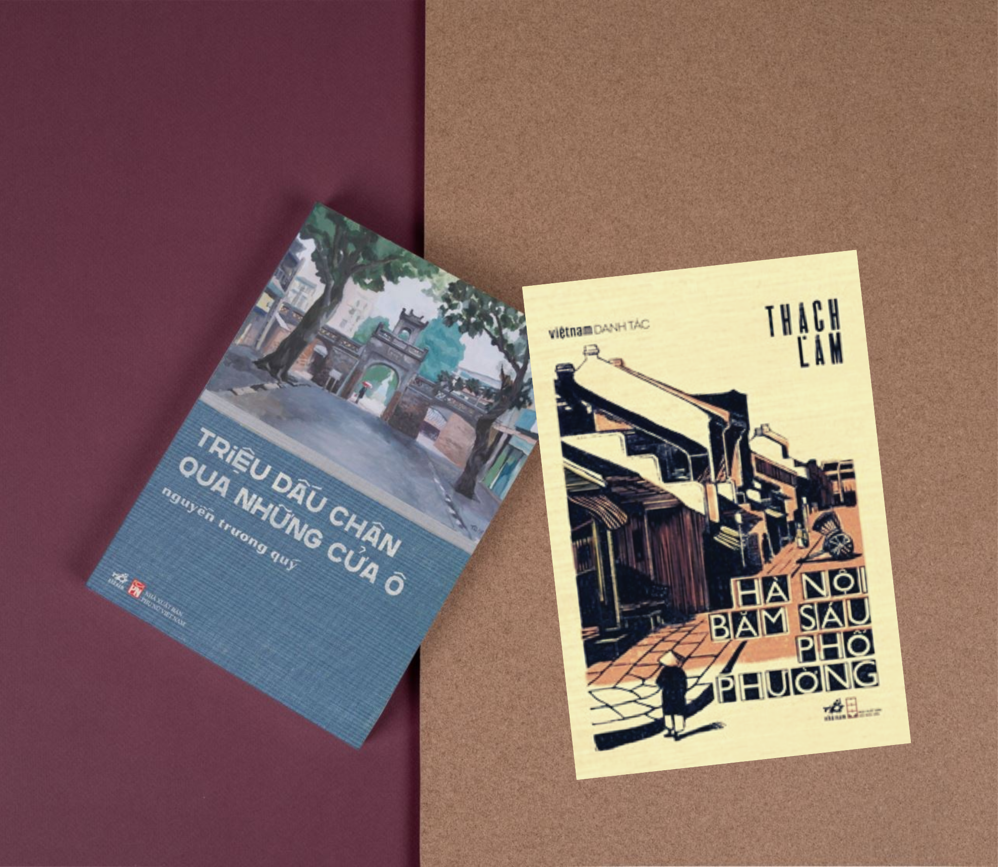 Combo 2 Cuốn Khám Phá Đường Phố Hà Nội: Triệu Dấu Chân Qua Những Cửa Ô + Hà Nội Băm Sáu Phố Phường