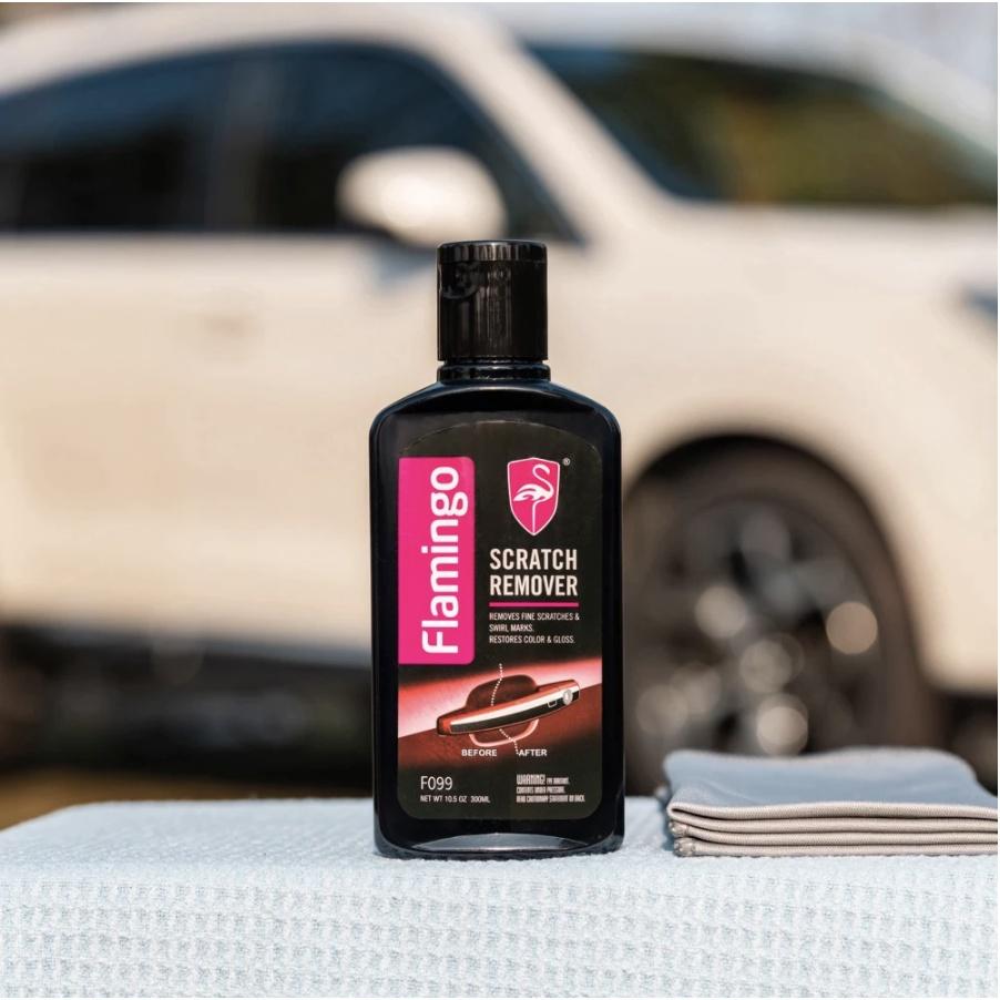 Flamingo Scratch Remover F099(300ml) -Kem Xóa Vết Trầy Xước Chuyên Dụng Cho Xe Ô tô, Xe máy
