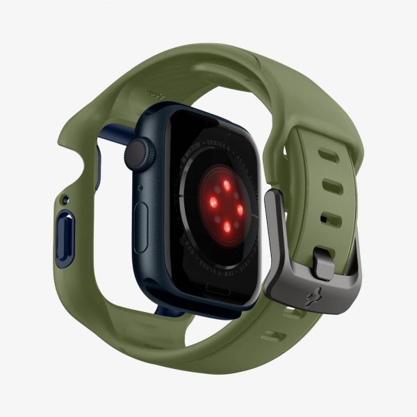 Dây Đeo Spigen Liquid Air Pro cho Apple Watch Series (45mm) – Thiết kế năng động,phong cách và thoải mái tuyệt vời, hàng chính hãng