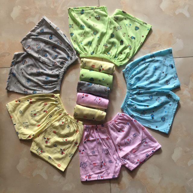 10 Quần đùi cotton cho bé trai /bé gái 8- 15kg