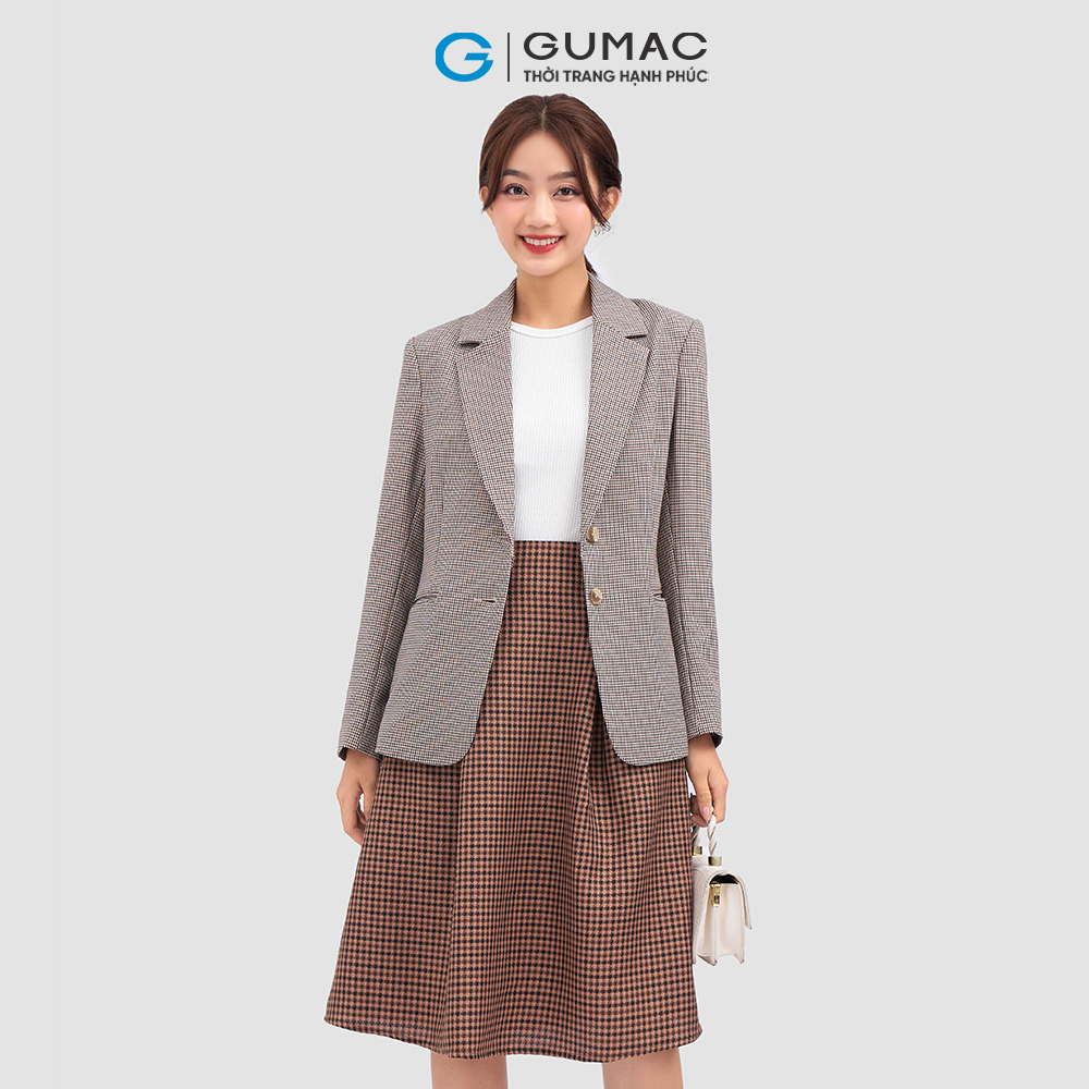 Áo blazer 2 lớp AC12035 thời trang GUMAC