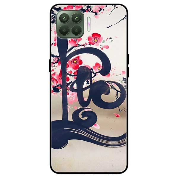 Ốp lưng dành cho Oppo A93 - F17 Pro mẫu Thư Pháp LỘC Nền Anh Đào