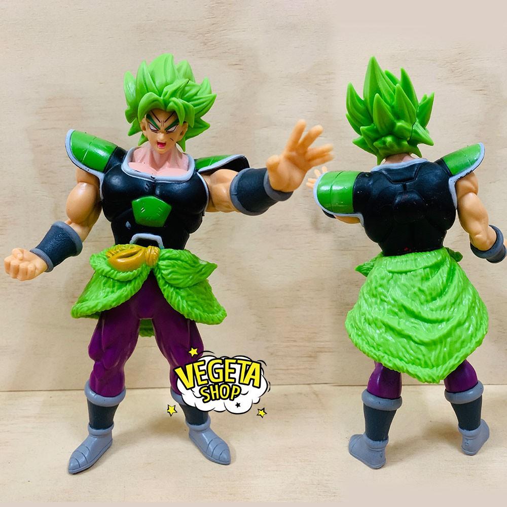 Mô hình Dragon Ball Super - Mô hình Broly Super Saiyan Green - Broly tóc xanh lá cây - Cao 18cm