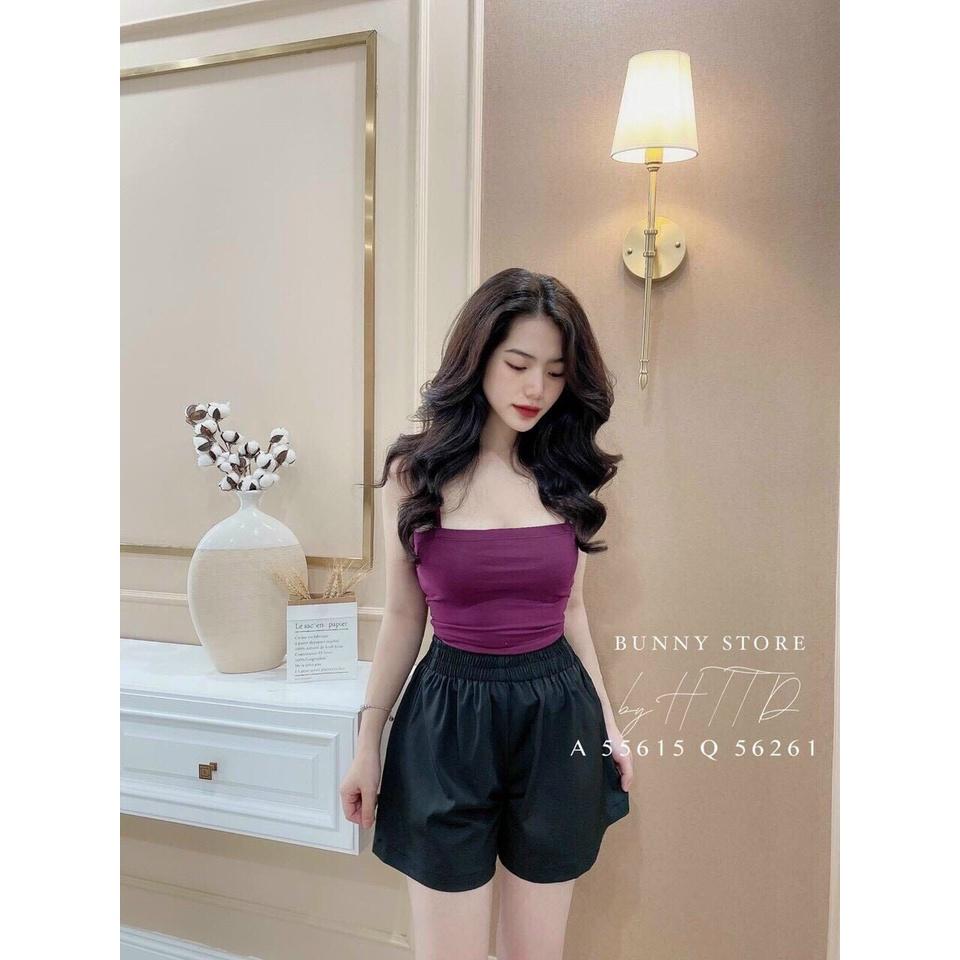 Quần sooc bồngQuần đùi nữ siêu mát CẠP CHUN cao cấp 5 màu thời trang sành điệu
