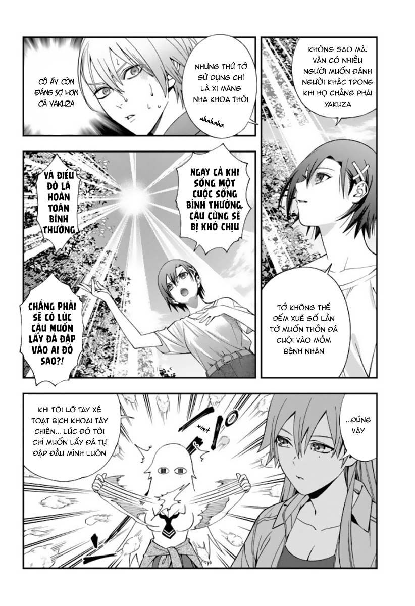 excuse me dentist, its touching me! chapter 36 6