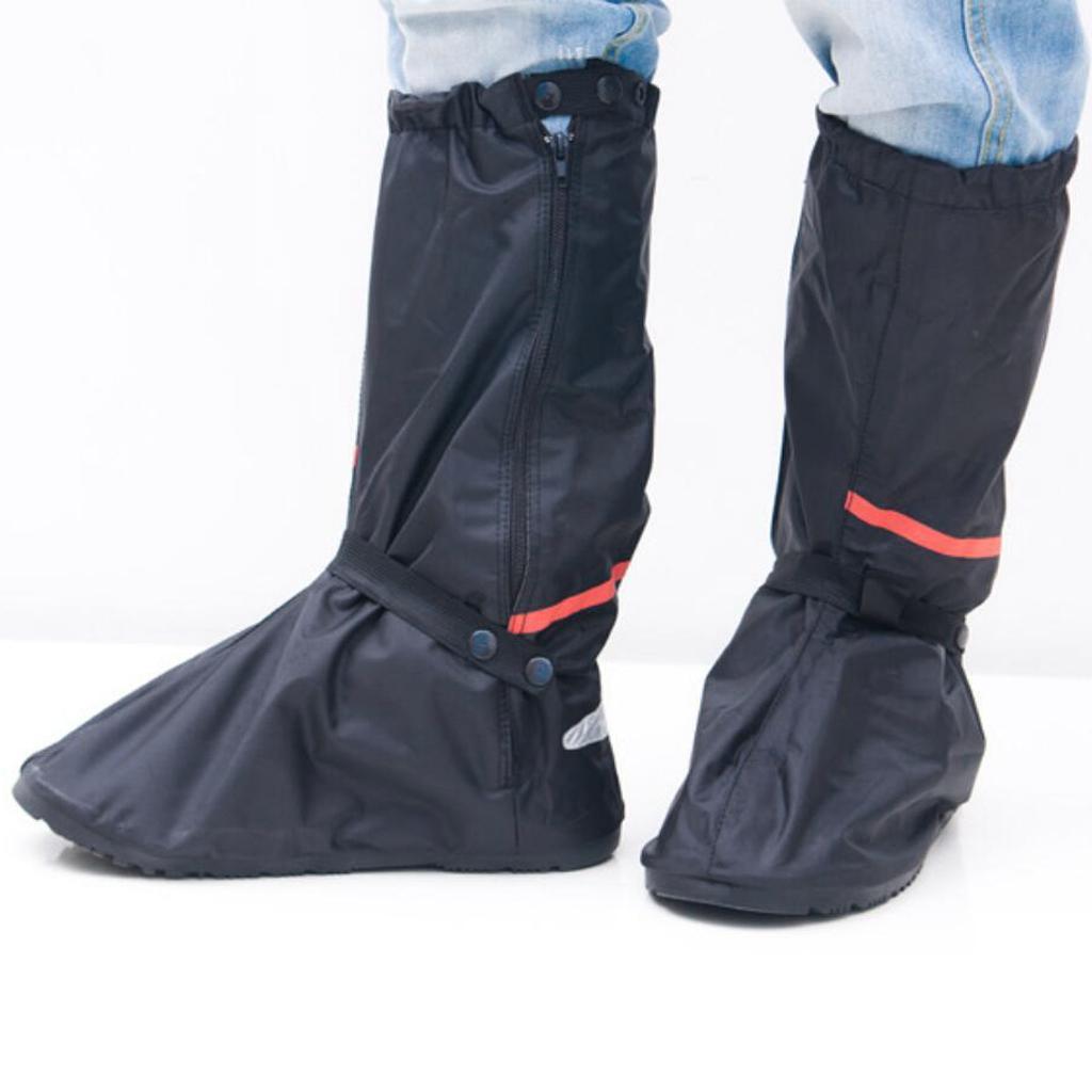 Cycling Shoe Cover Rain Boots Waterproof Protector Overshoes with Reflector