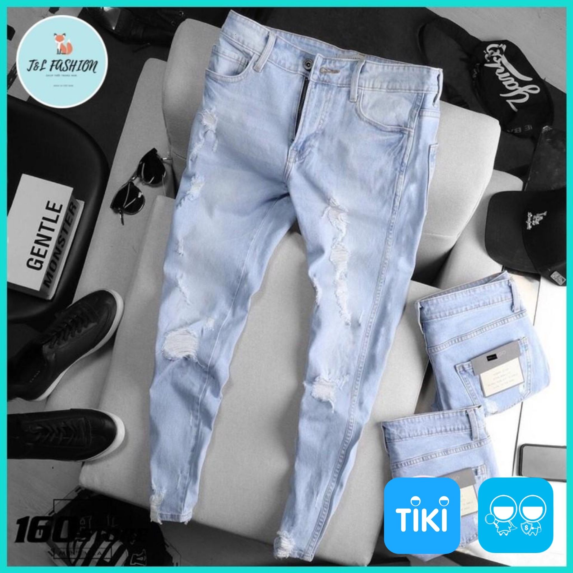 Quần Jean Nam, Quần Bò Nam kiểu mới hot trend phong cách hàn quốc msa12
