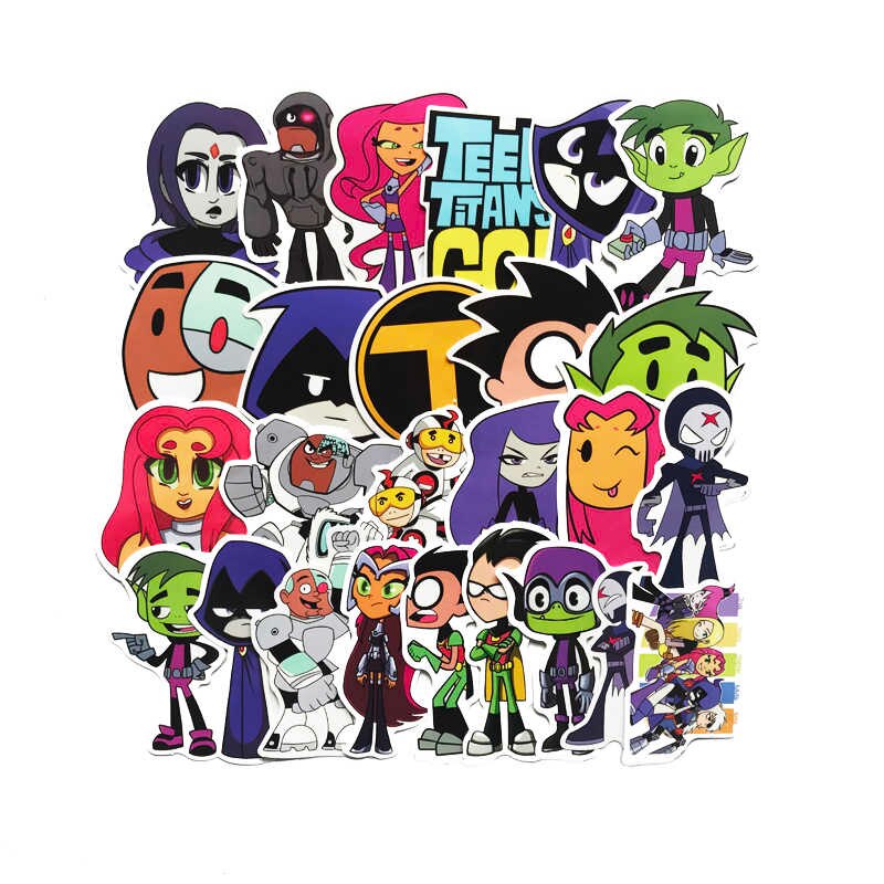 Set 30 Sticker Teen Titans Go!