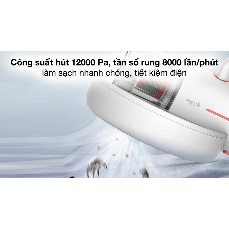 Máy hút bụi nệm giường Sothing DEM-CM1300 công suất 350w, khử khuẩn tia UV tới 99,99% vi khuẩn- Hàng chính hãng