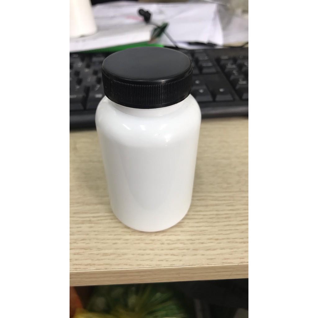 Chai nhựa PET,HDPE nâu,trắng sứ 100cc