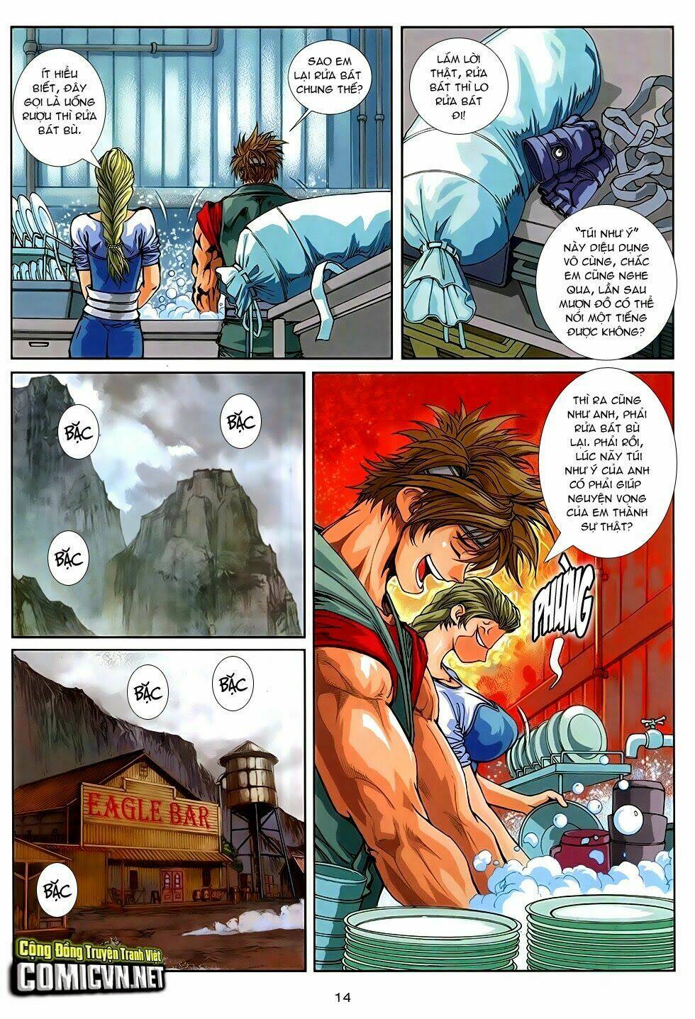 ba động quyền z hadouken zero chapter 2 13