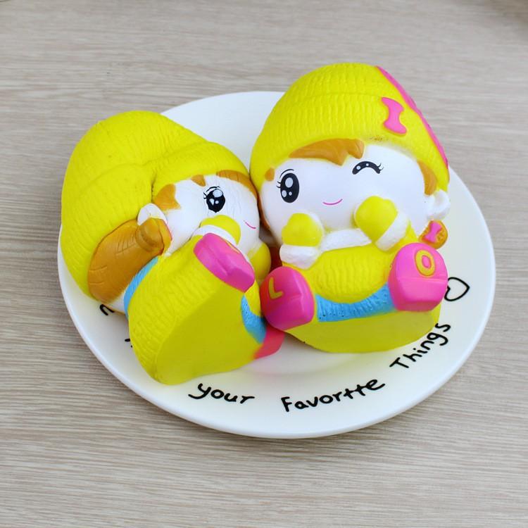 {mới về} Squishy Búp bê iloveyou (14x9cm